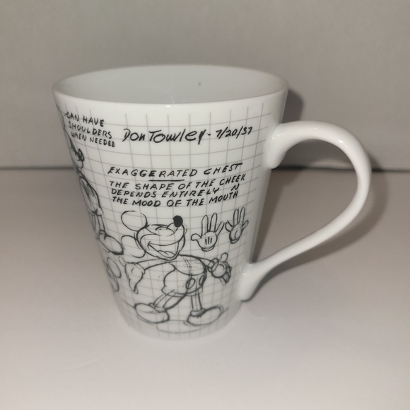 2008 Disney Sketch Book Coffee Mug - Picture 1 of 7